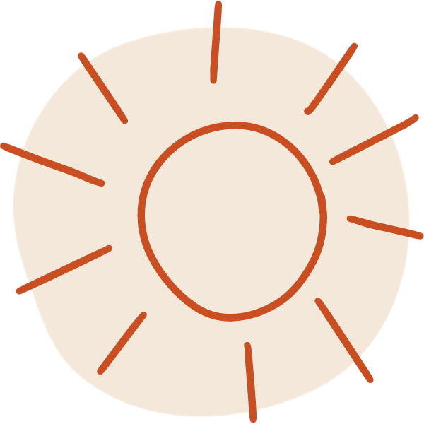 orange sun icon