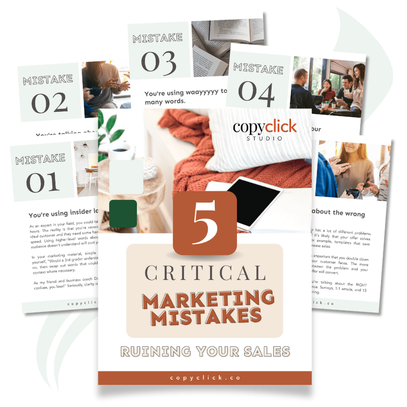 MOCK UP 5 Marketing Mistakes